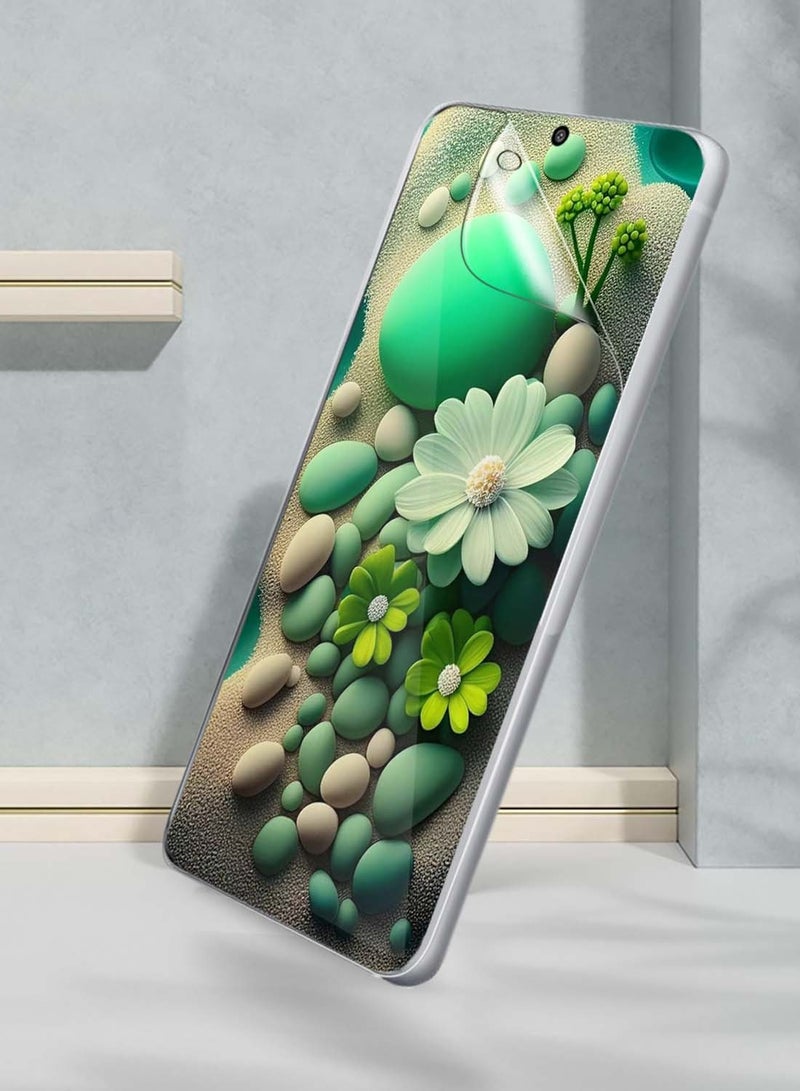 دبليو تيك واقي شاشة رقيق ومرن من هيدروجيل فاخر لهاتف اوبو رينو 15 إف 5G 2026 (MSHFMN) - شفاف - Image 3